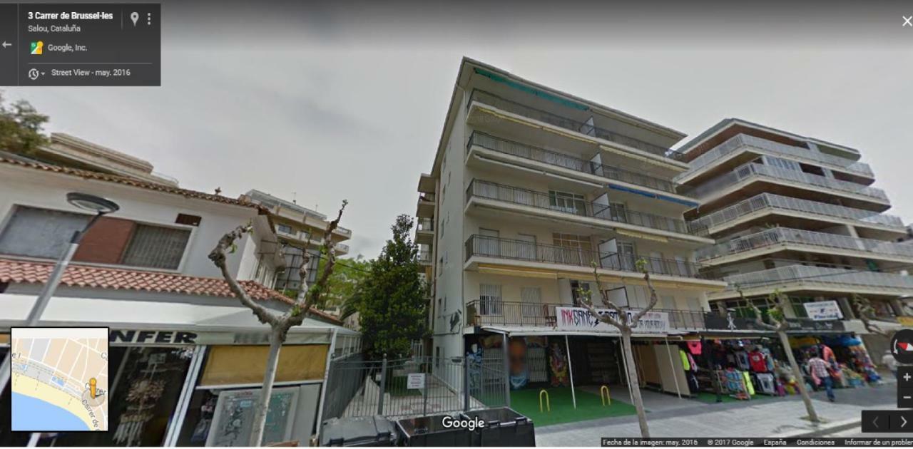 Apartamento 1 Linea De Playa + Parking! Салоу Экстерьер фото